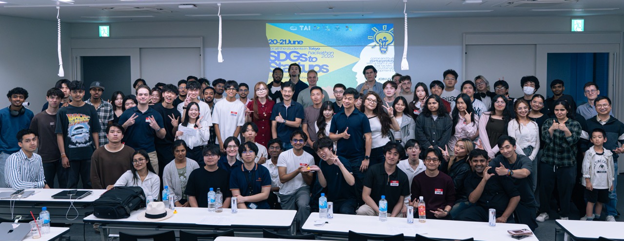 Everyone from the SDGs to Startups Hackathon held in June 2026!